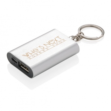 Logo trade liikelahja mainoslahja tuotekuva: 1.000mAh varavirtalähde avaimenperä